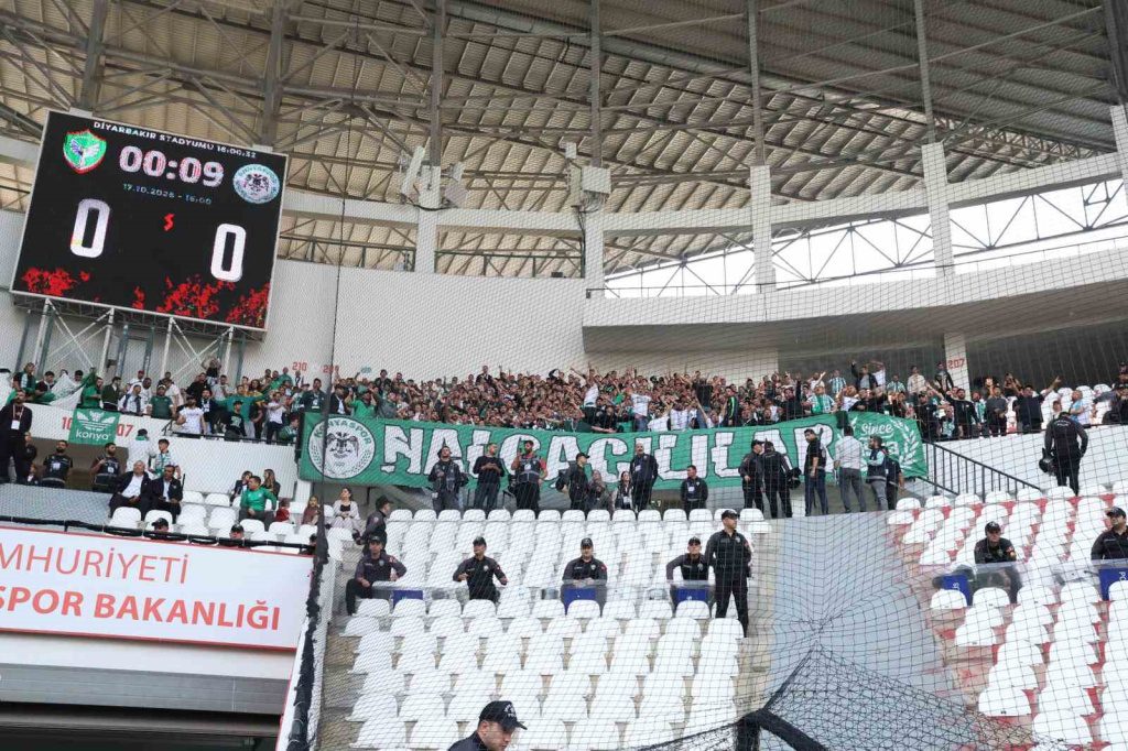 TRENDYOL SÜPER LİG’İN 8. HAFTASINDA AMED SPORTİF FAALİYETLER, SAHASINDA KONYASPOR İLE MÜCADELE EDİYOR. MÜSABAKANIN İLK YARISI…